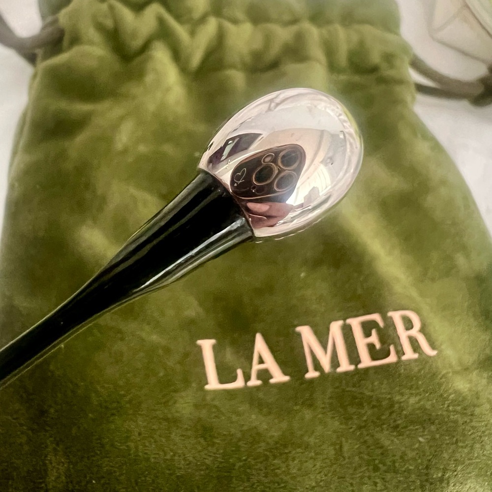 👑✅PRICE FIRM La Mer 6 item package set with Cosmetic bag and Green Velour Pouch - Picture 10 of 16